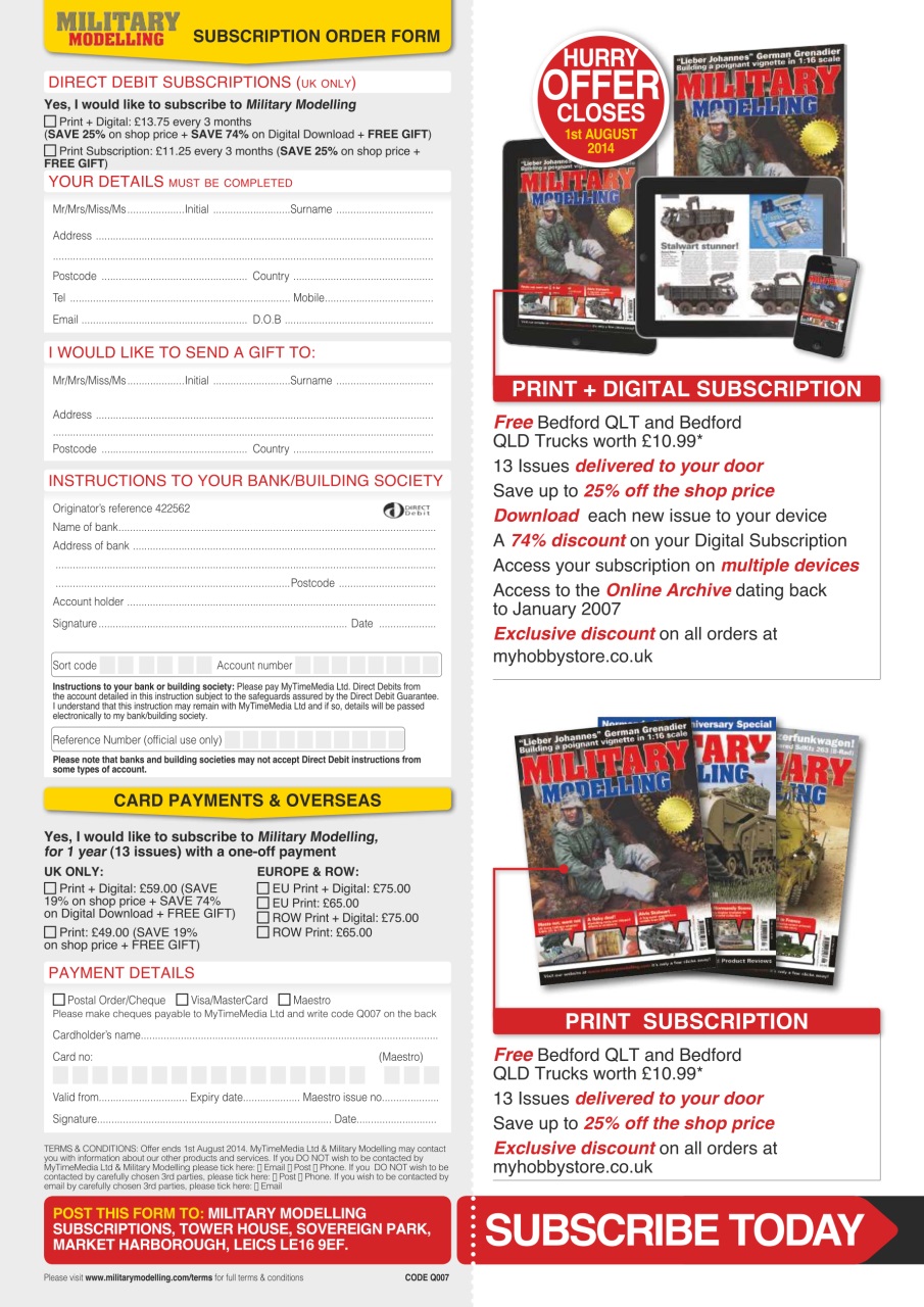 Military Modelling International Magazine Preview Pages