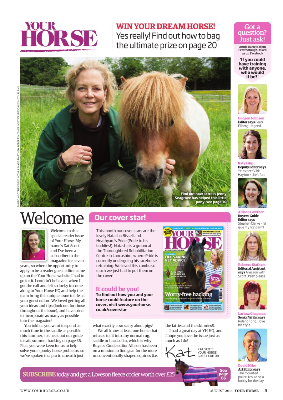 Your Horse Preview Pages