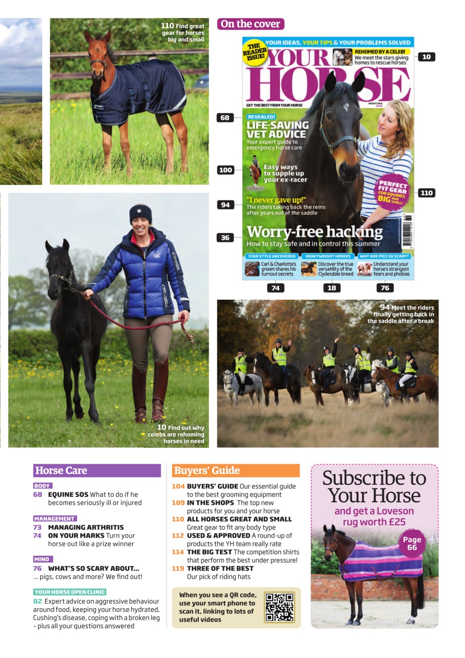 Your Horse Preview Pages