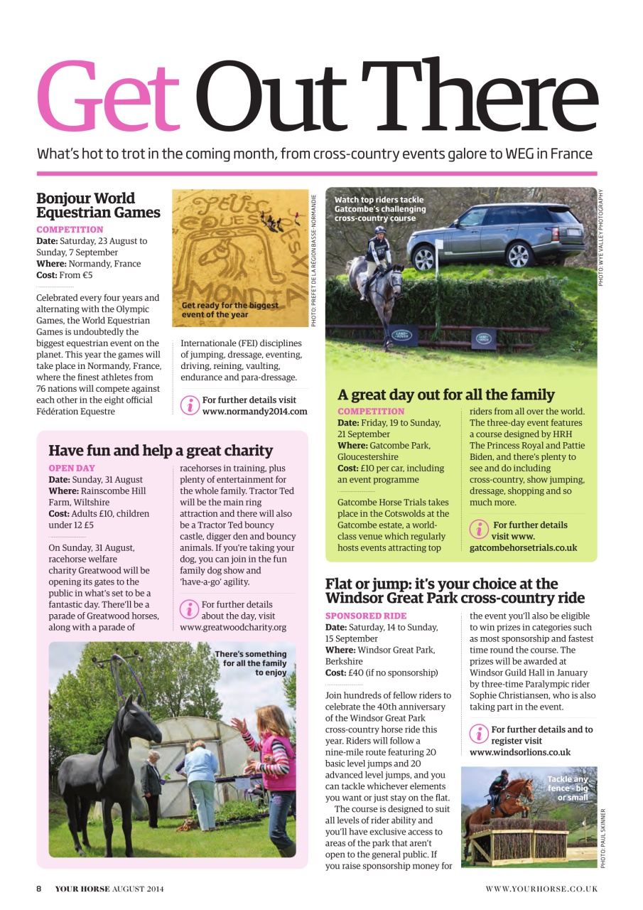 Your Horse Preview Pages