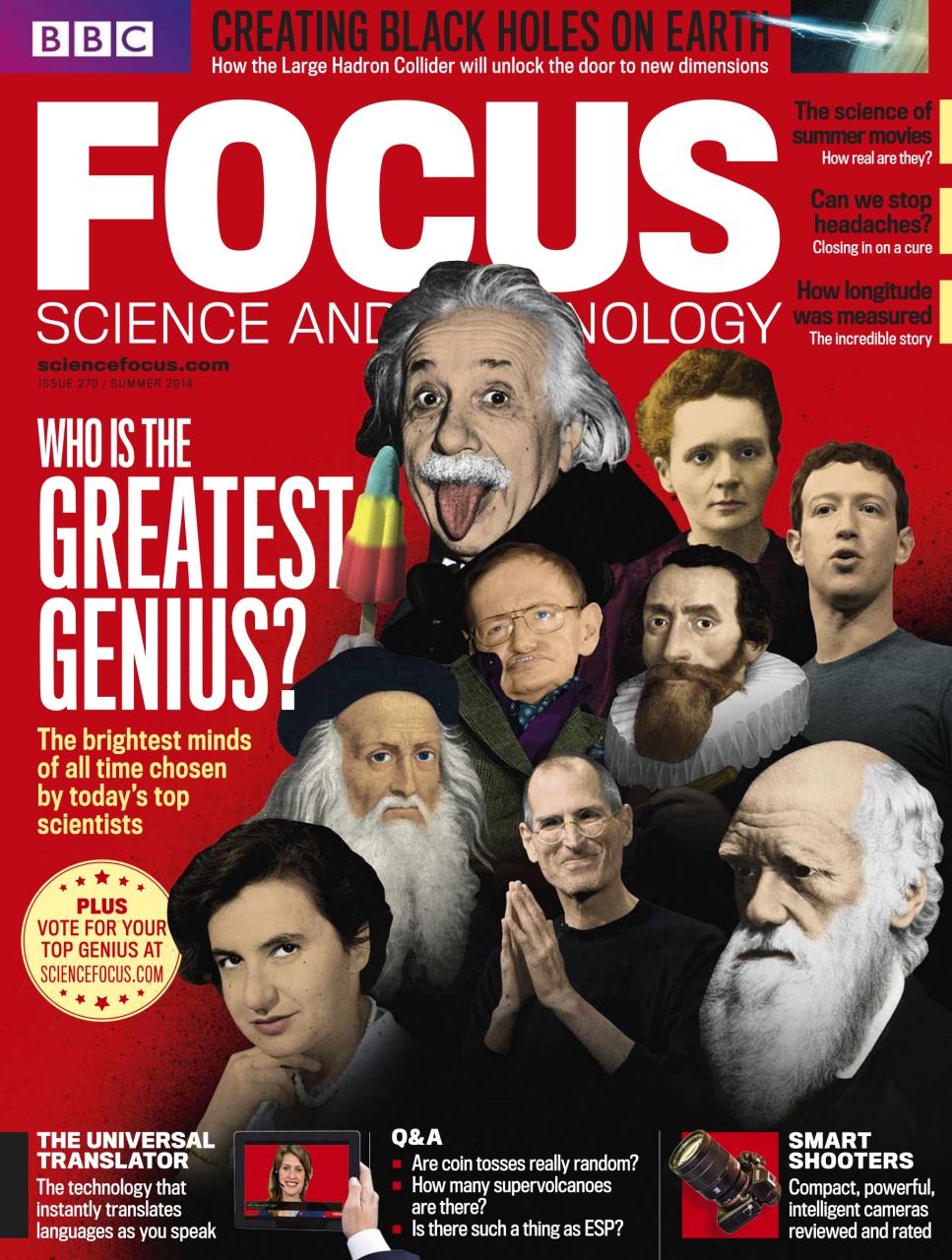 BBC Science Focus Magazine Preview Pages