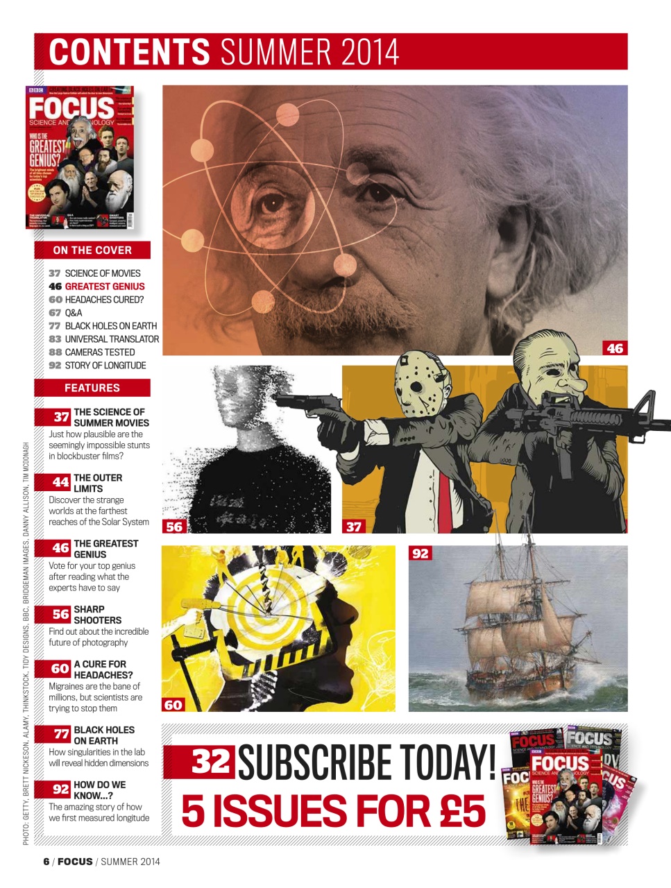 BBC Science Focus Magazine Preview Pages