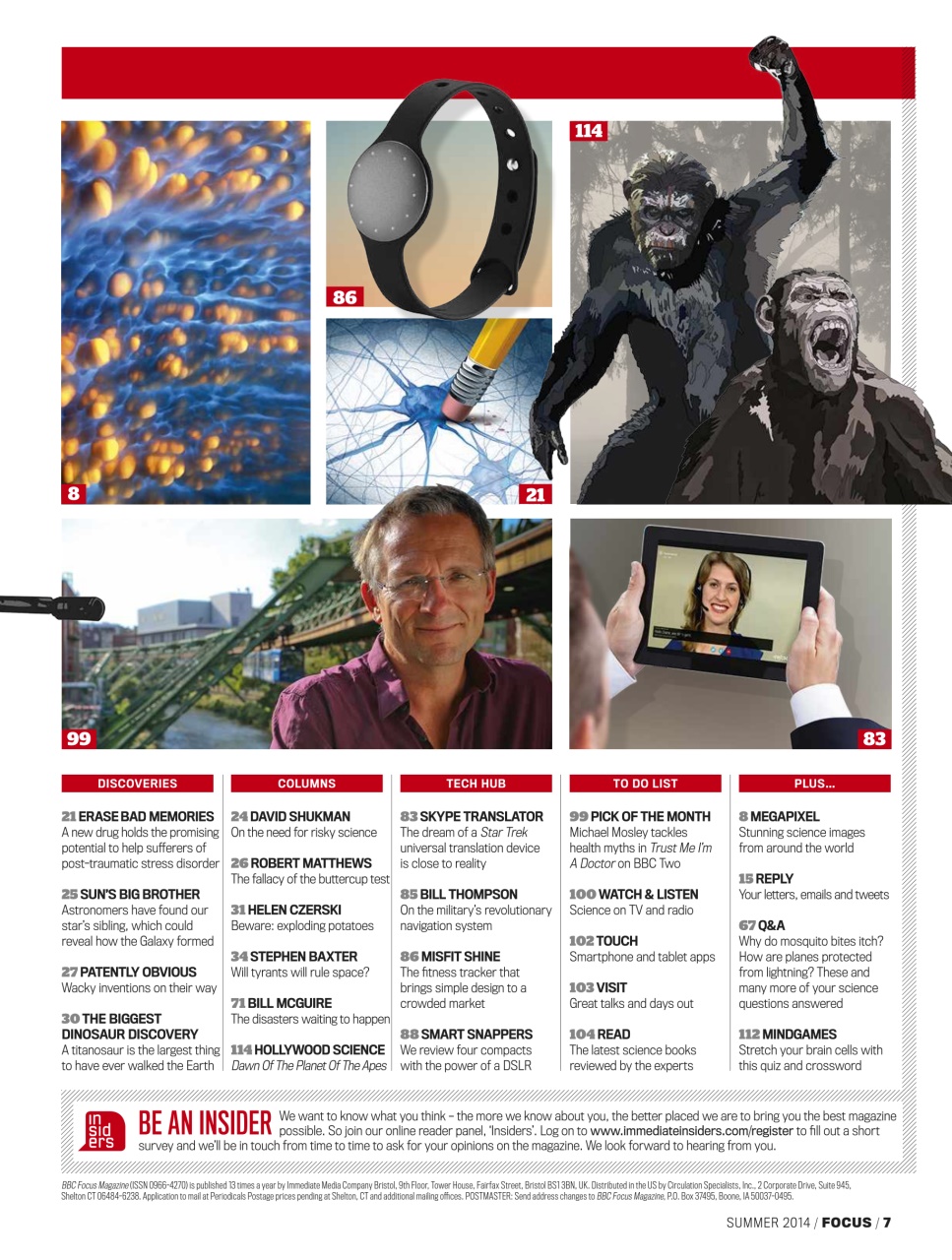 BBC Science Focus Magazine Preview Pages