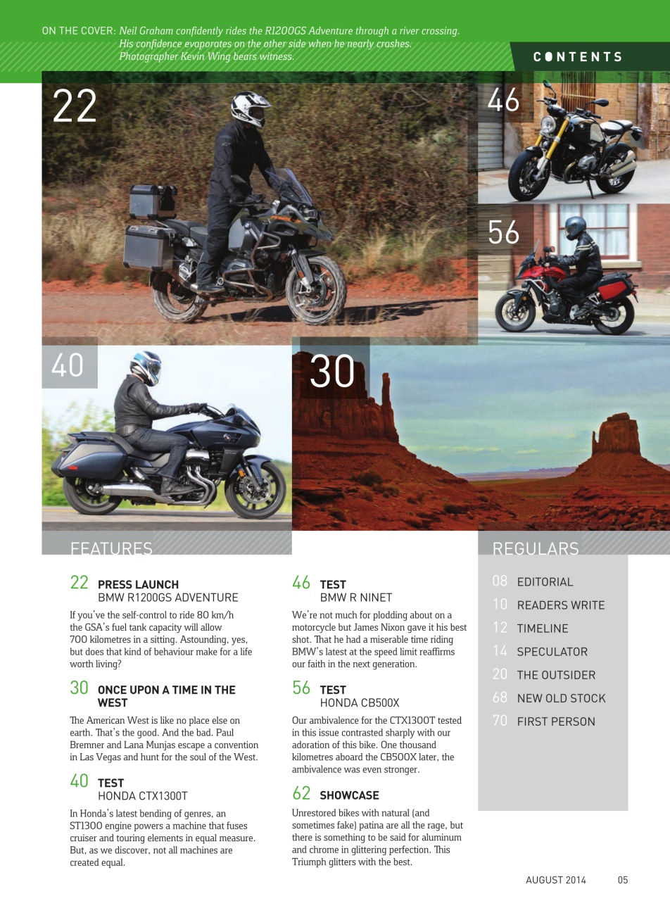 Cycle Canada Preview Pages