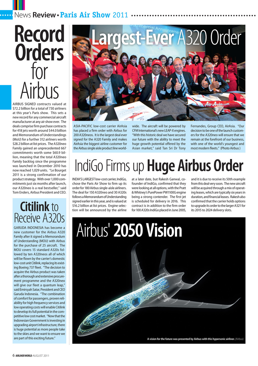 Airliner World Preview Pages