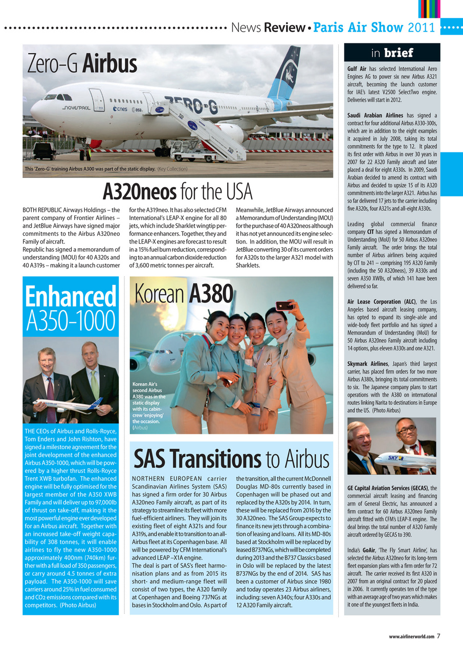 Airliner World Preview Pages