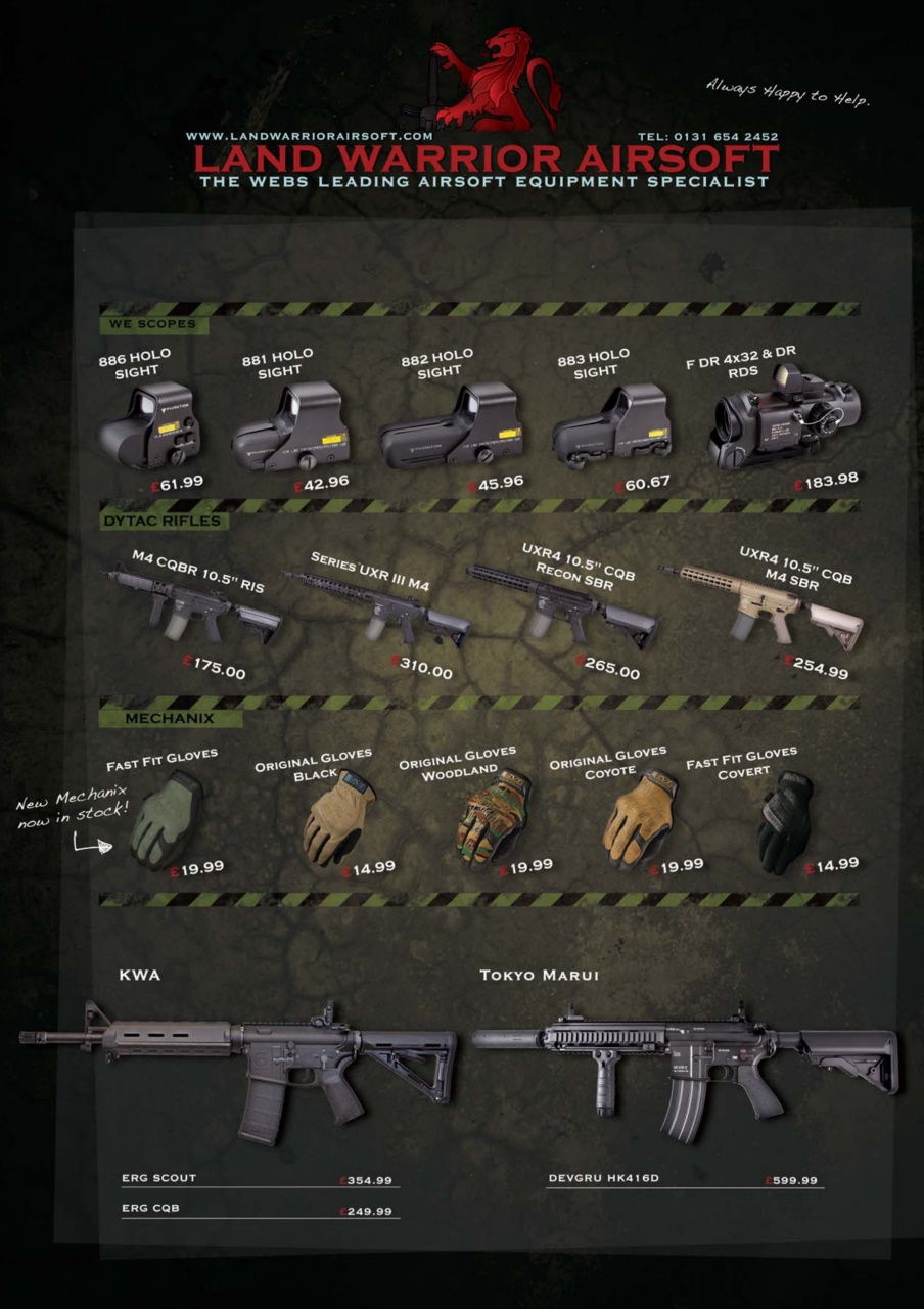 Airsoft Action Preview Pages