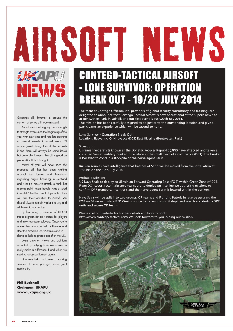 Airsoft Action Preview Pages