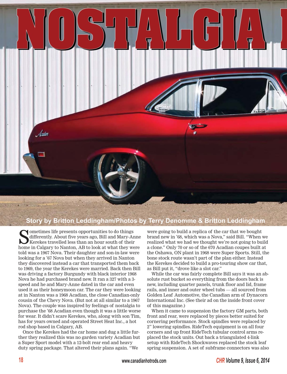 Canadian Hot Rods Preview Pages