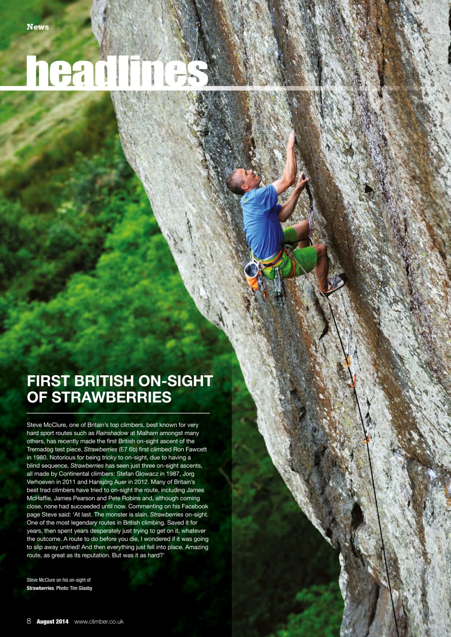 Climber Preview Pages