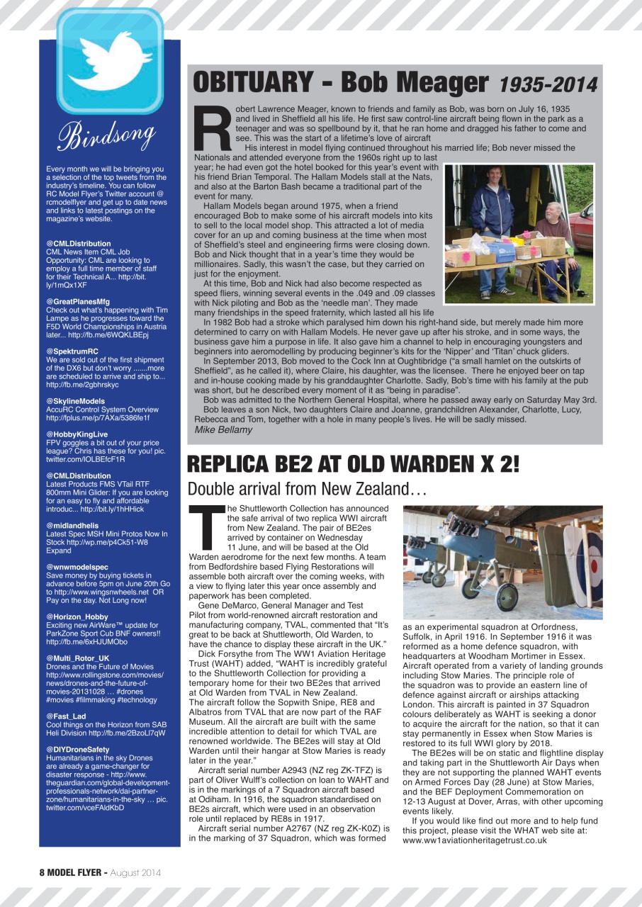 Radio Control Model Flyer Preview Pages