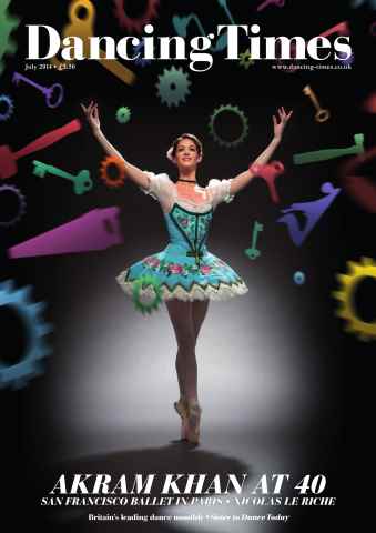 Dancing Times issue July 2014