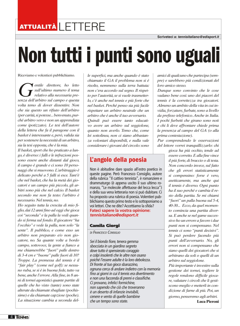 Il Tennis Italiano Preview Pages