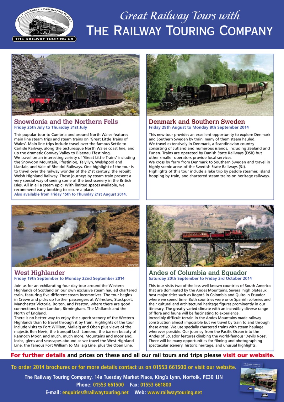 Railway Magazine Preview Pages