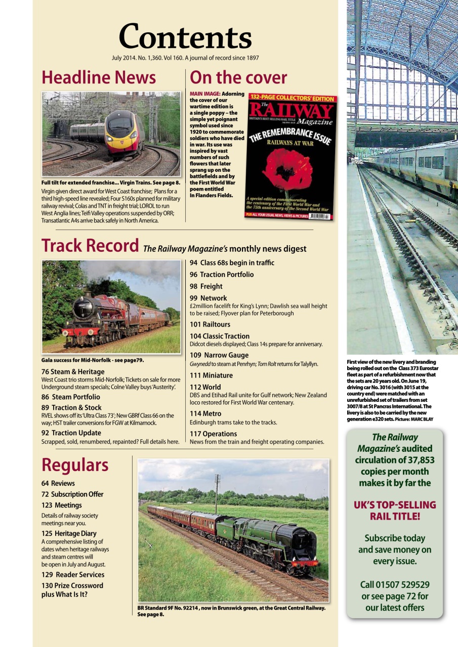 Railway Magazine Preview Pages