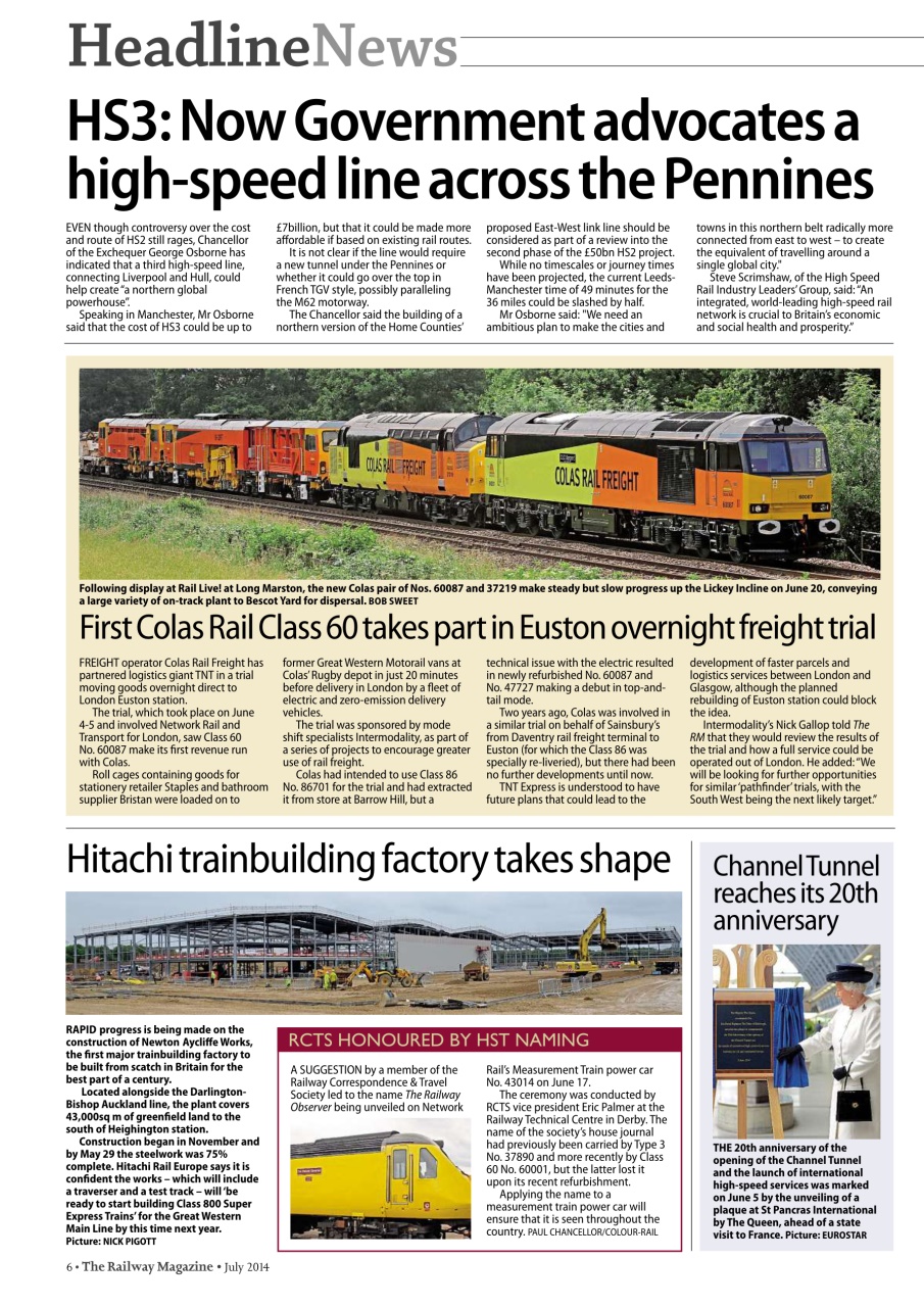 Railway Magazine Preview Pages