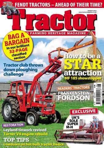 Tractor & Farming Heritage Magazine issue August 2014