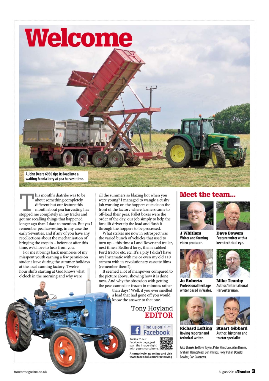 Tractor & Farming Heritage Magazine Preview Pages