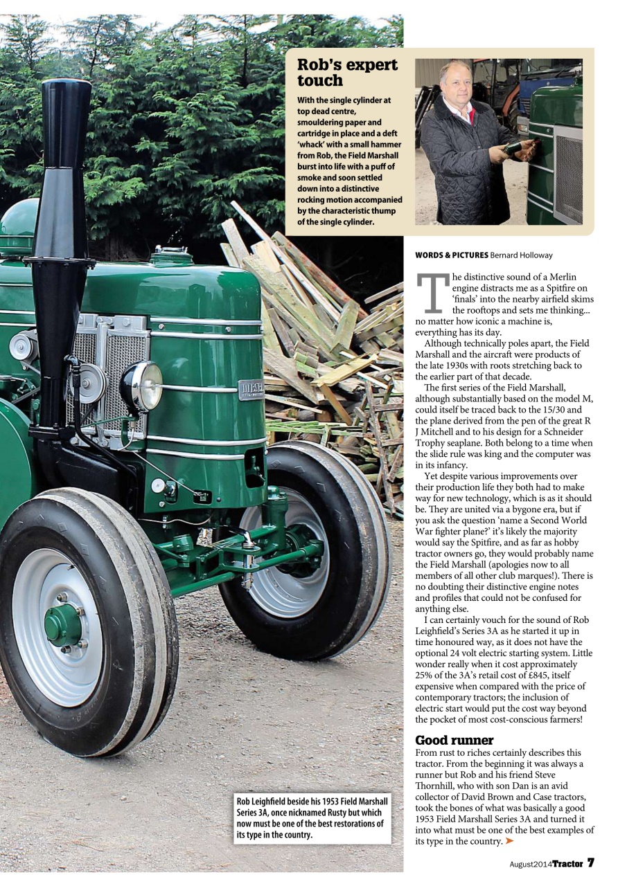 Tractor & Farming Heritage Magazine Preview Pages