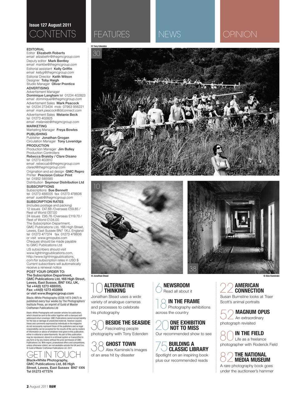 Black+White Photography Preview Pages