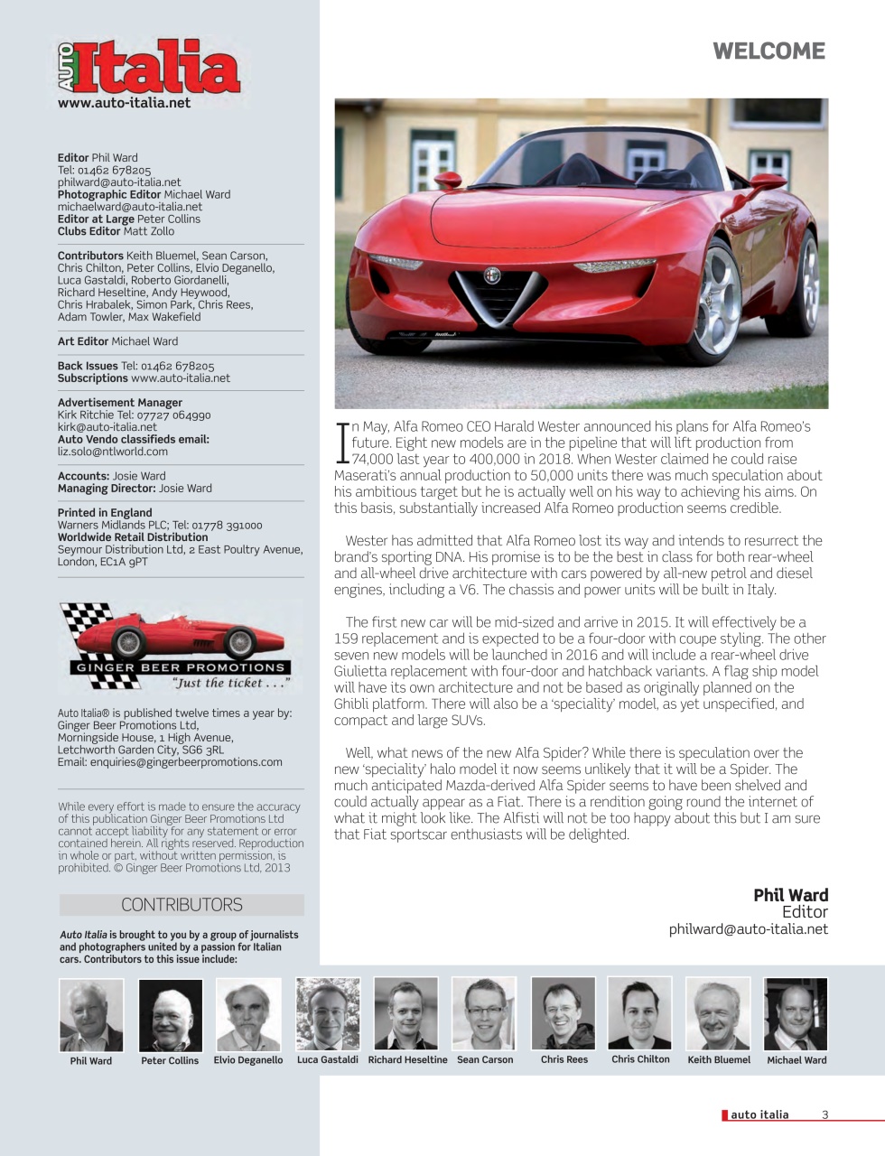 AutoItalia Magazine Preview Pages
