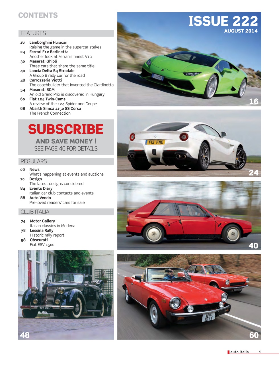 AutoItalia Magazine Preview Pages