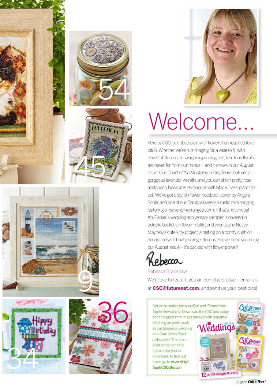 Cross Stitch Collection Preview Pages