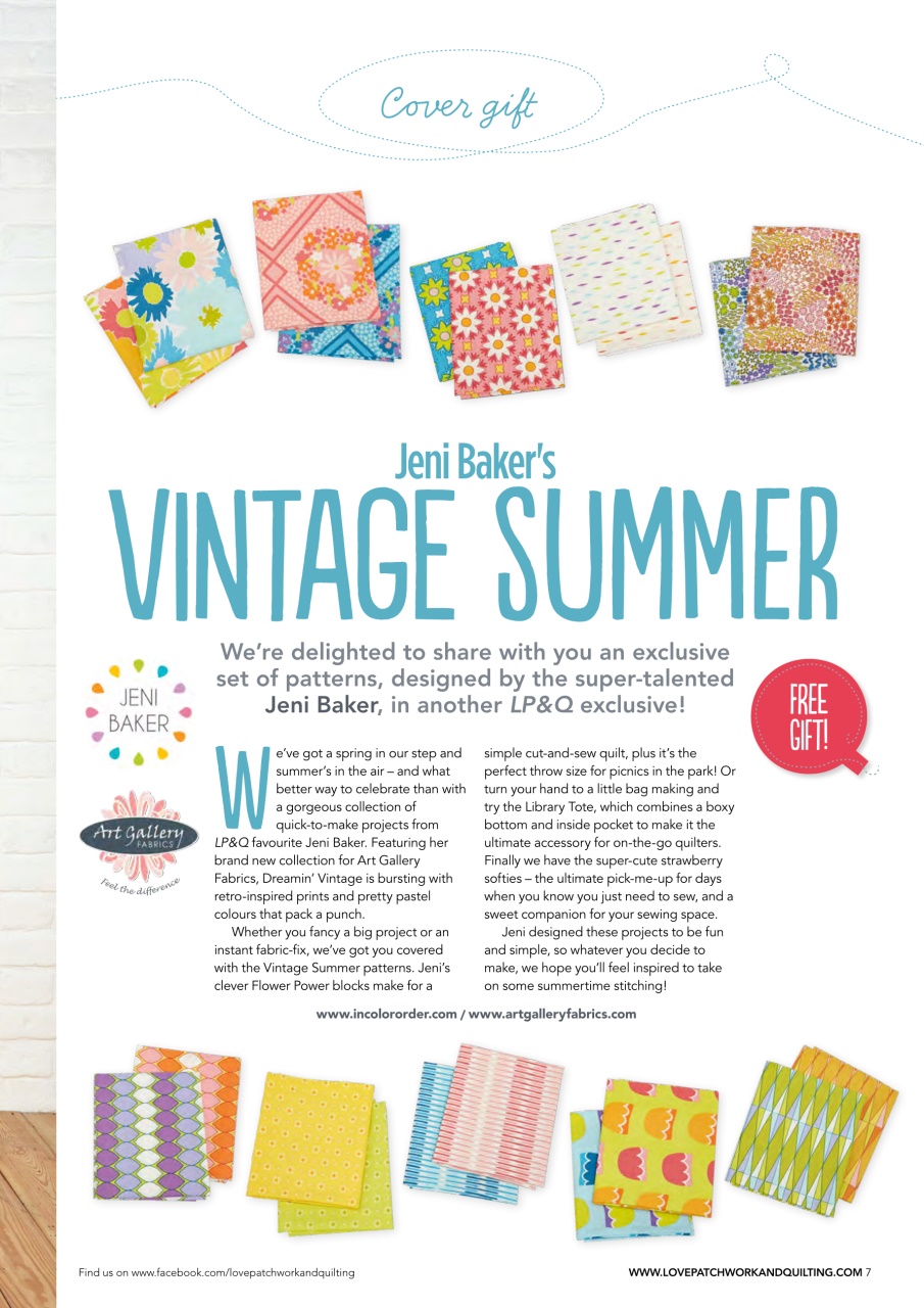 Love Patchwork & Quilting Preview Pages