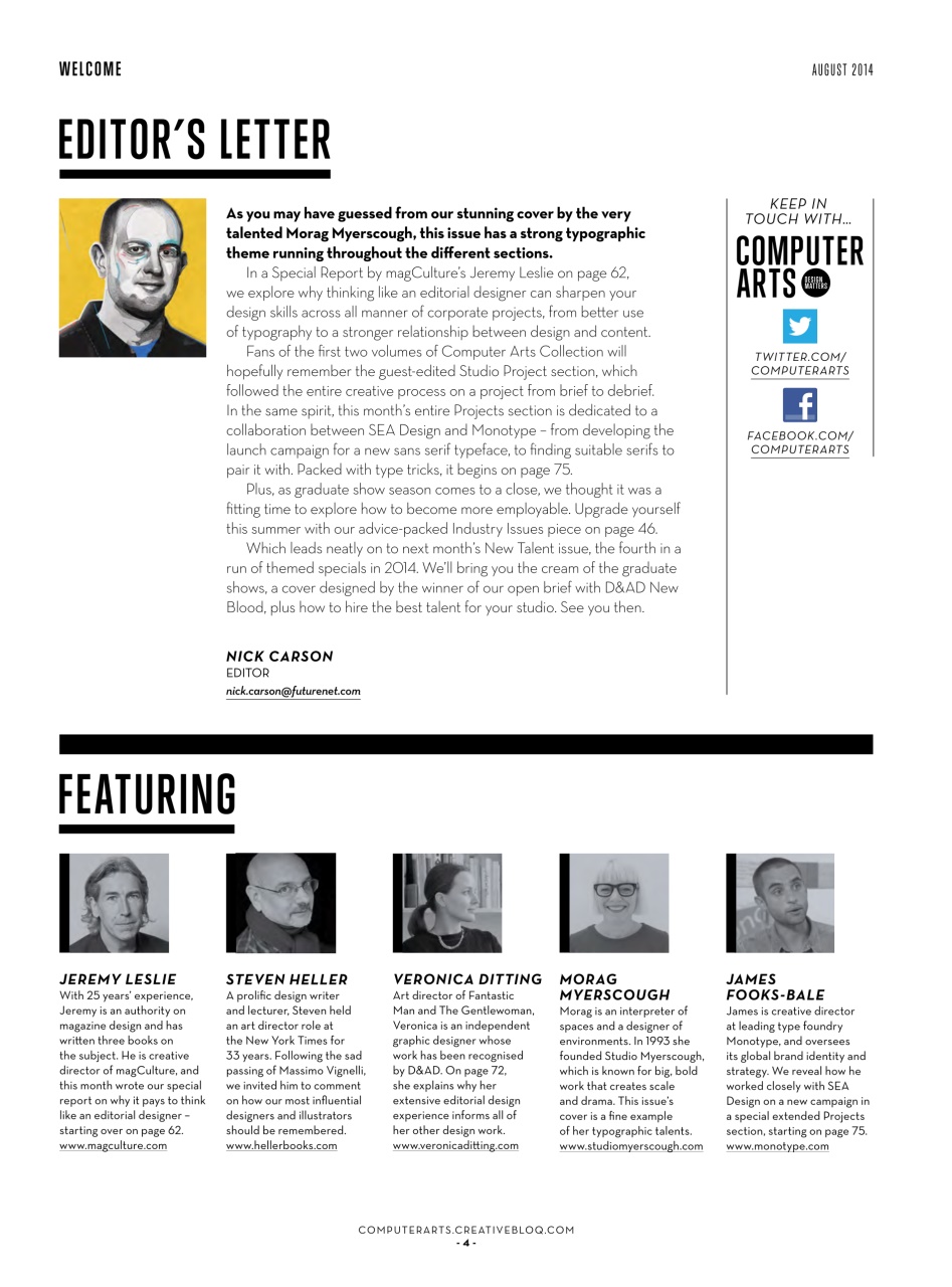 Computer Arts Preview Pages