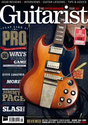 Guitarist issue August 2014