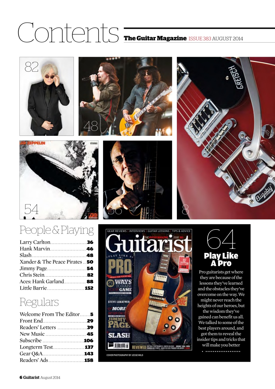 Guitarist Preview Pages