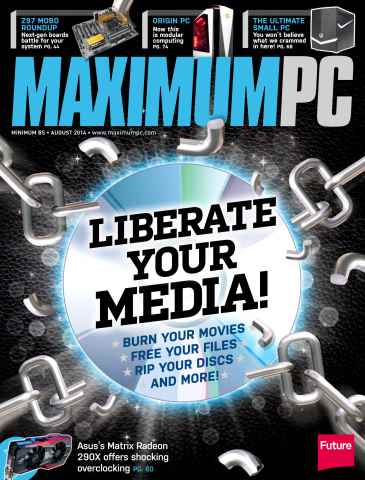 Maximum PC issue August 2014