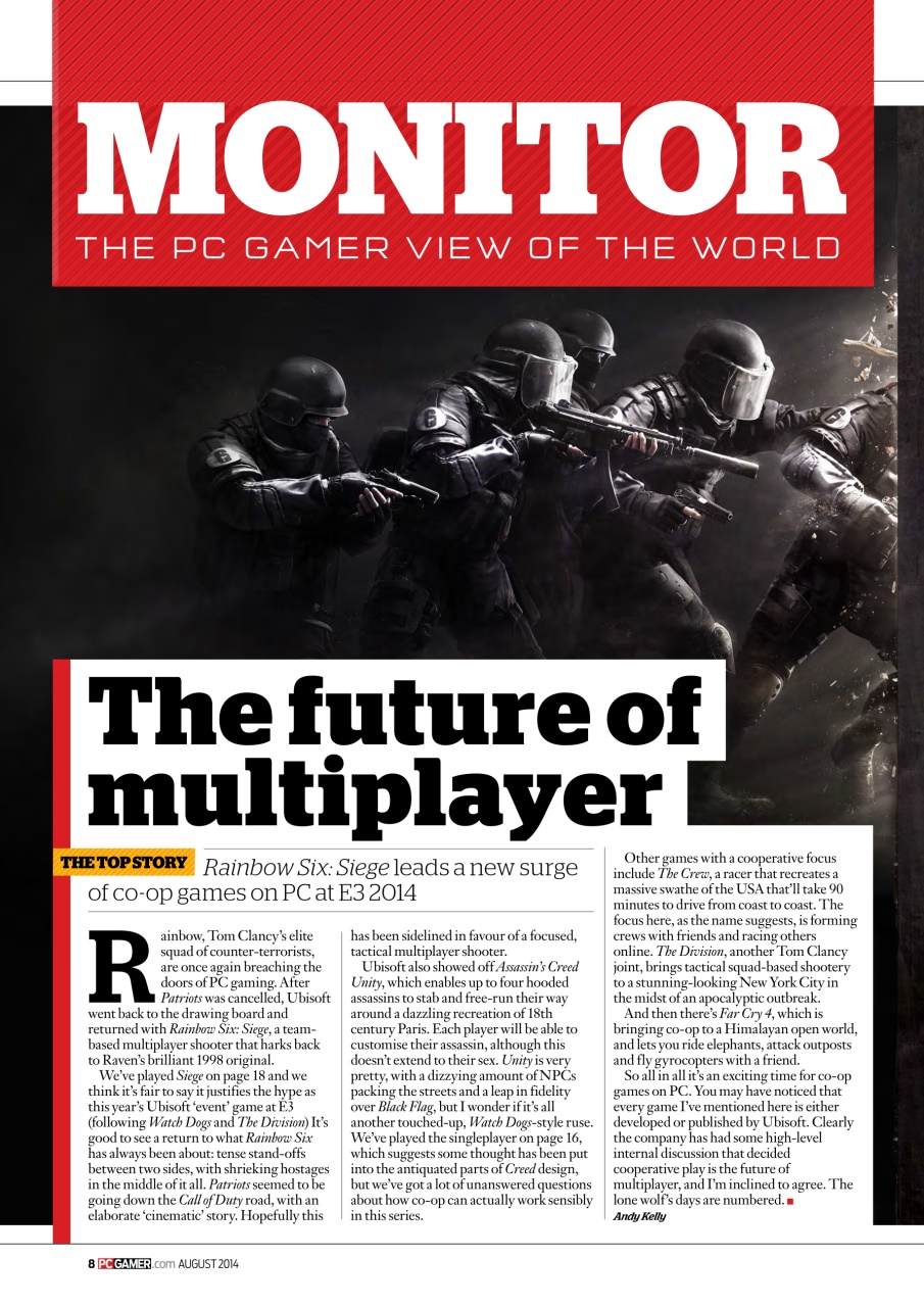 PC Gamer (UK Edition) Preview Pages