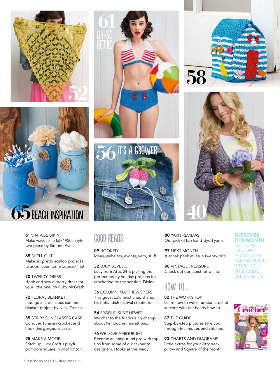 Simply Crochet Preview Pages