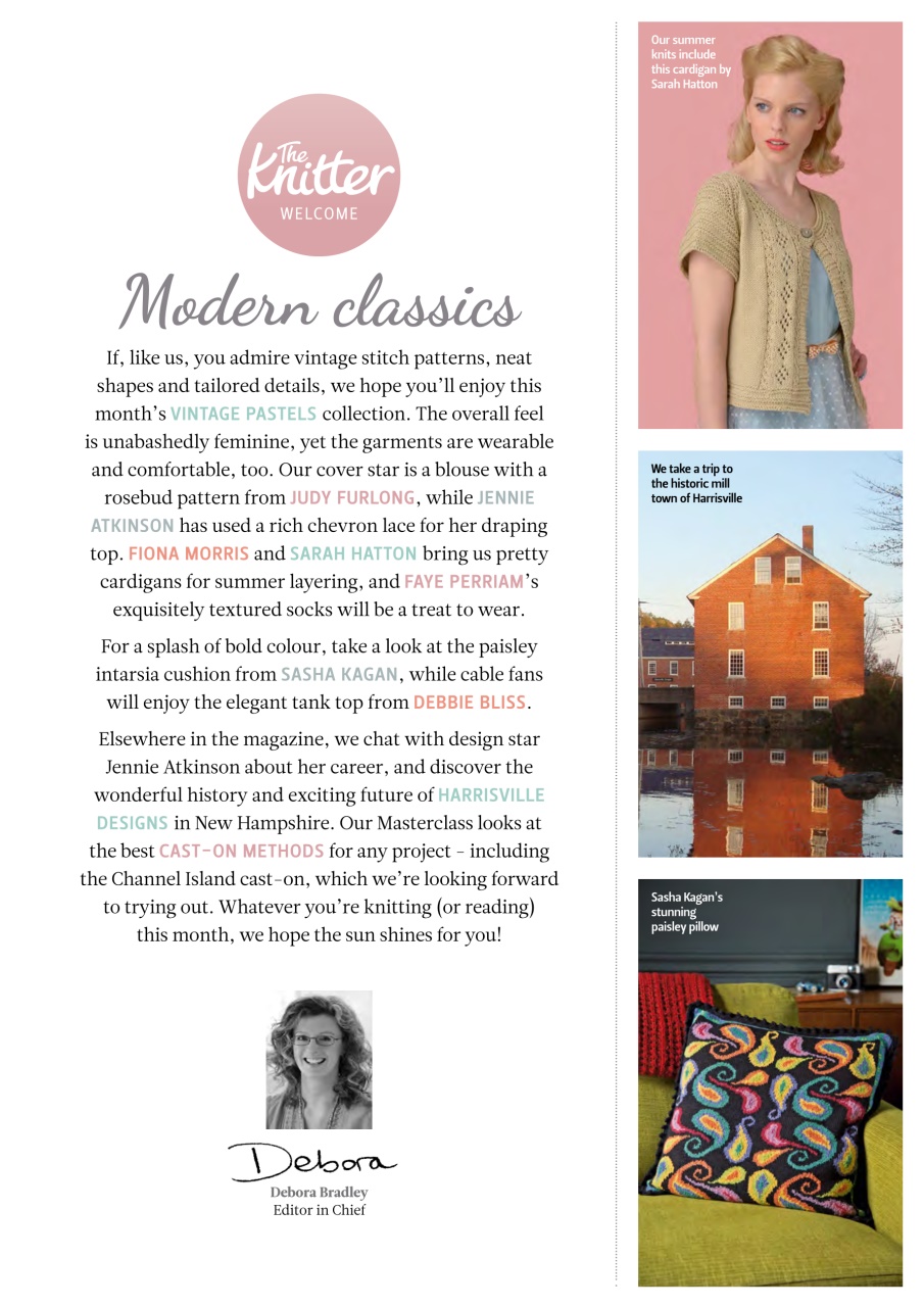 The Knitter Preview Pages