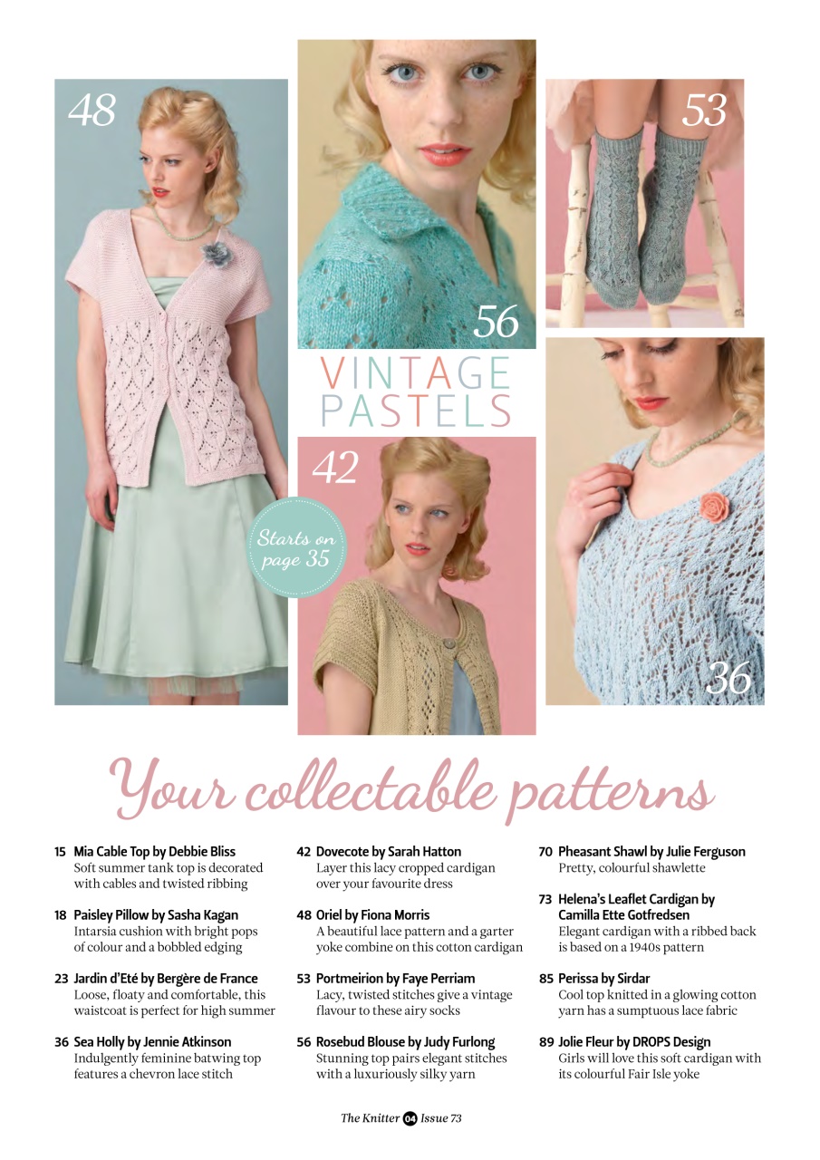 The Knitter Preview Pages