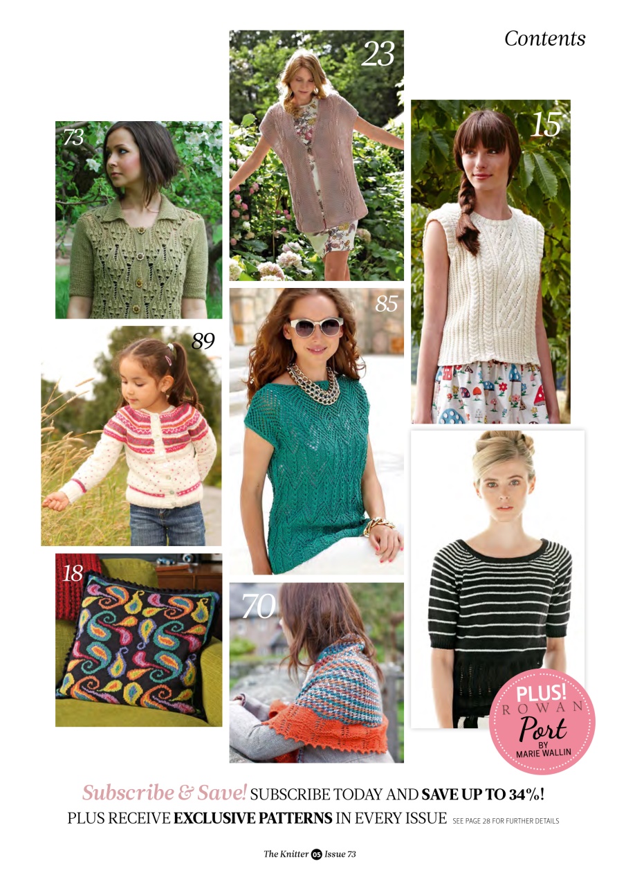 The Knitter Preview Pages