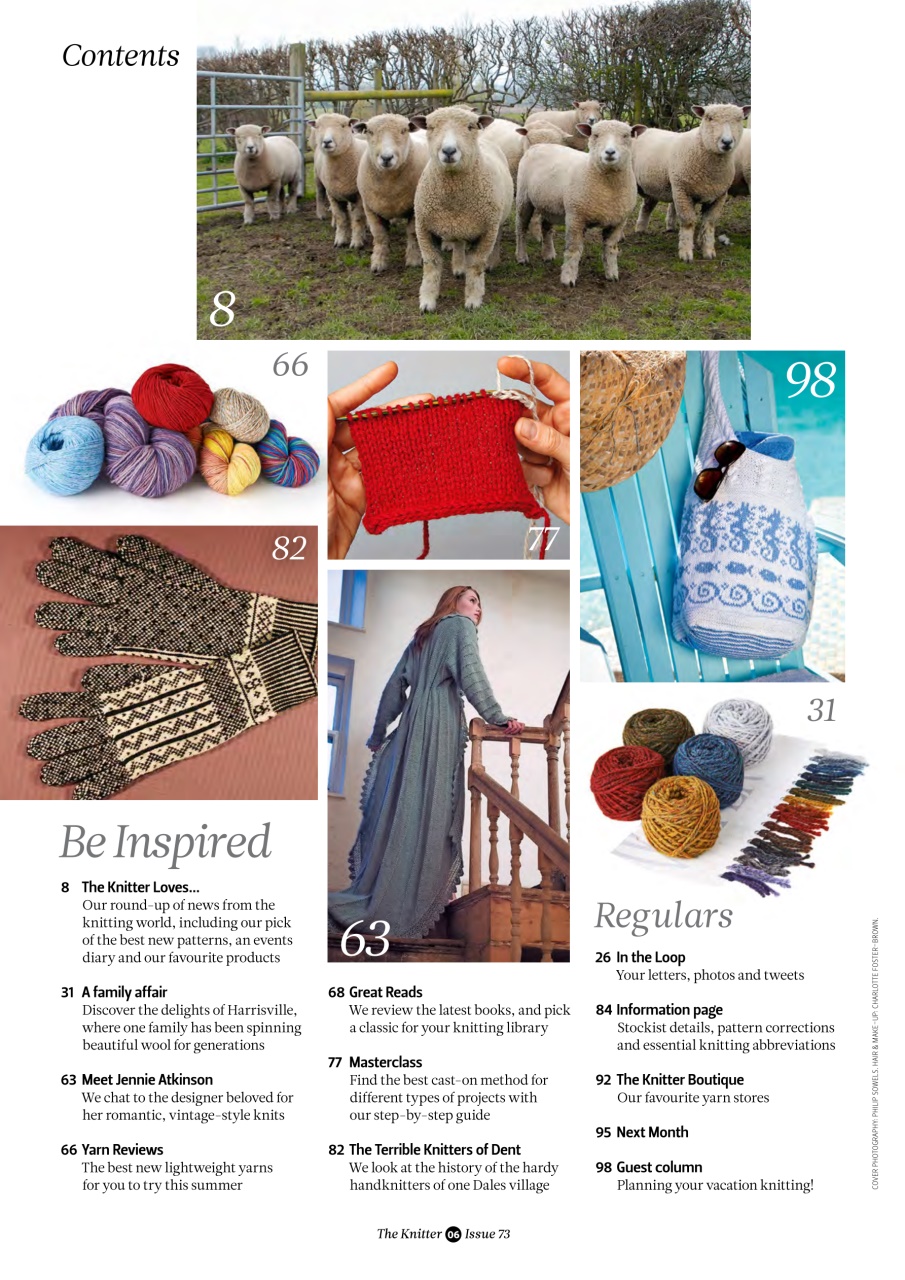 The Knitter Preview Pages