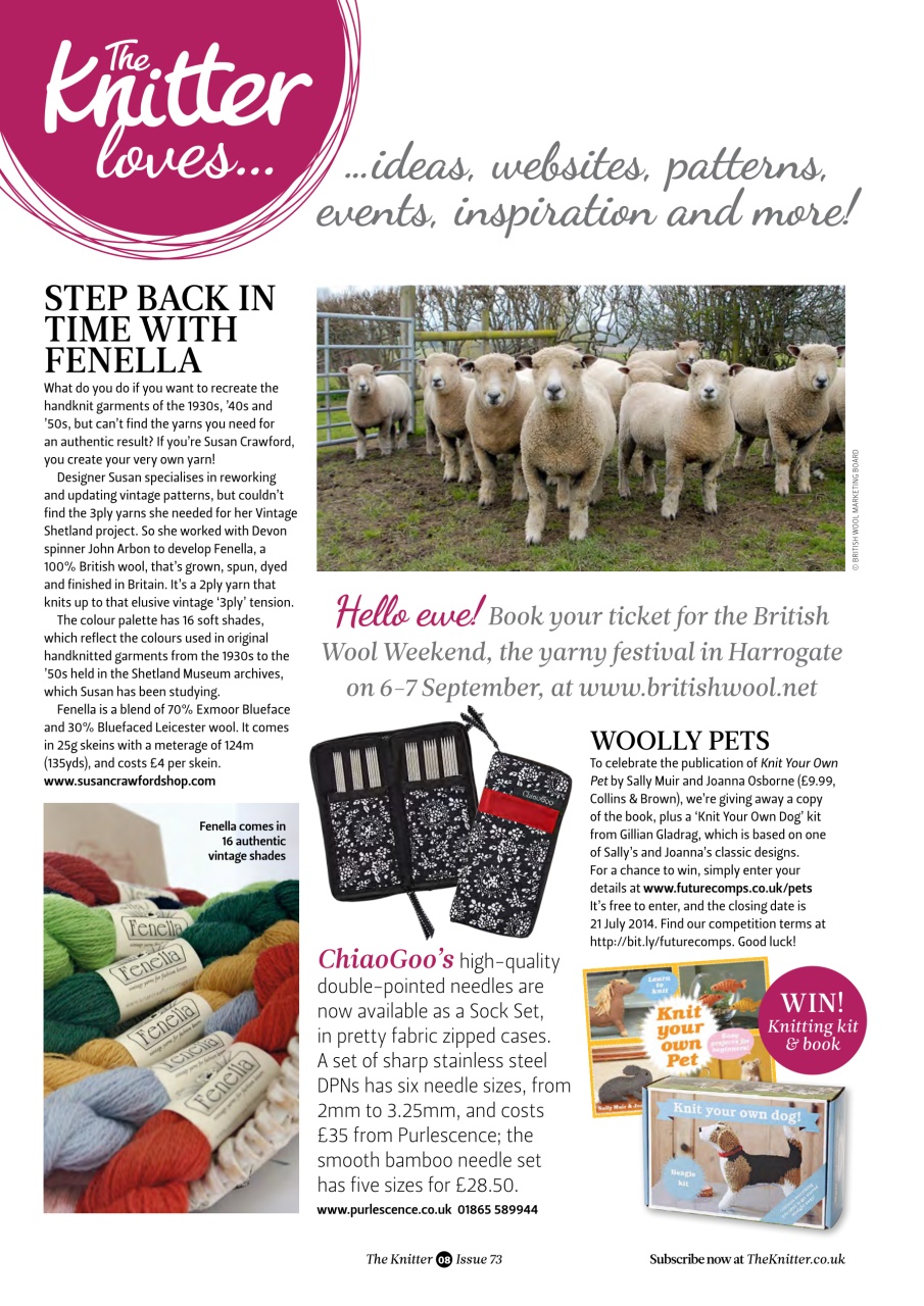 The Knitter Preview Pages