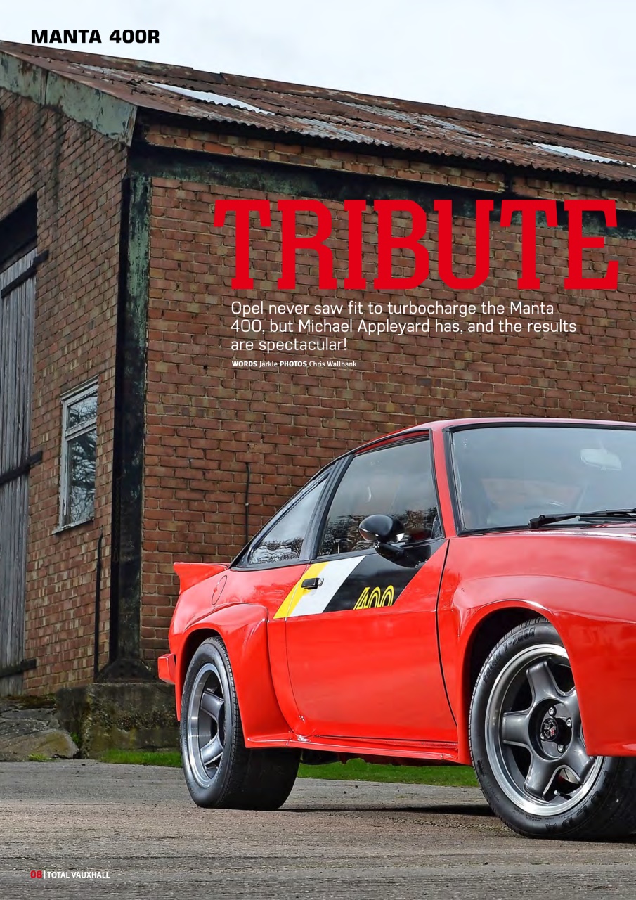 Performance Vauxhall Preview Pages