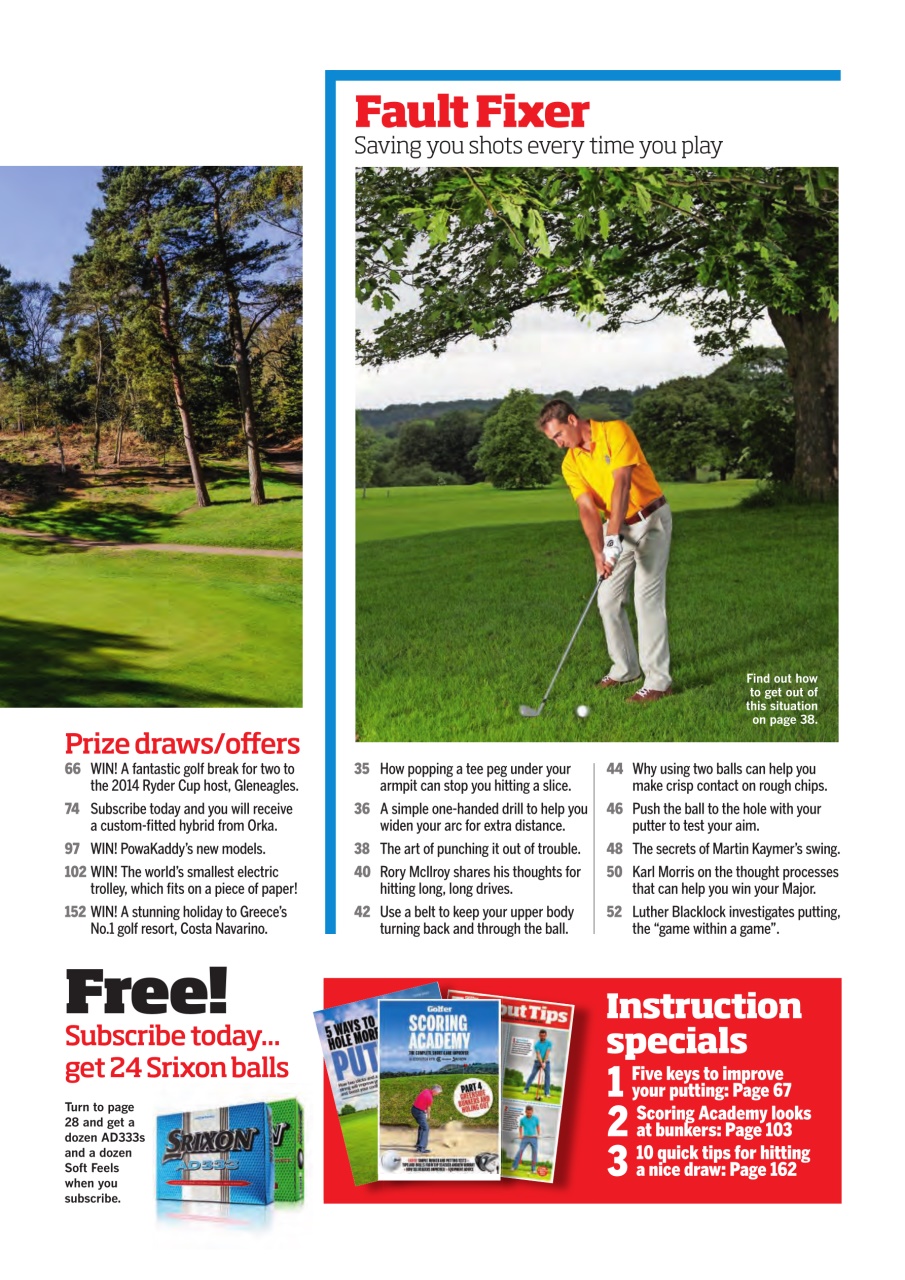 Today's Golfer Preview Pages