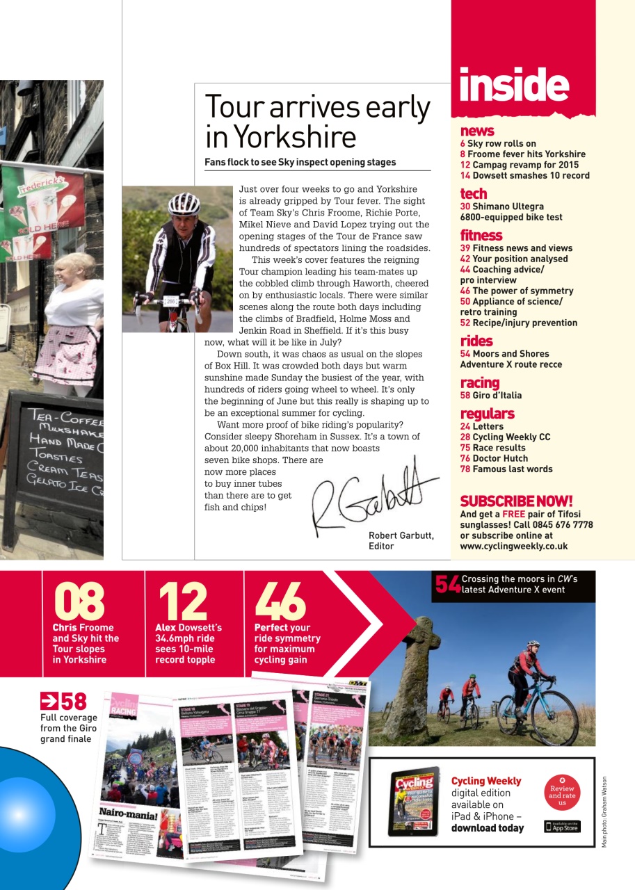 Cycling Weekly Preview Pages