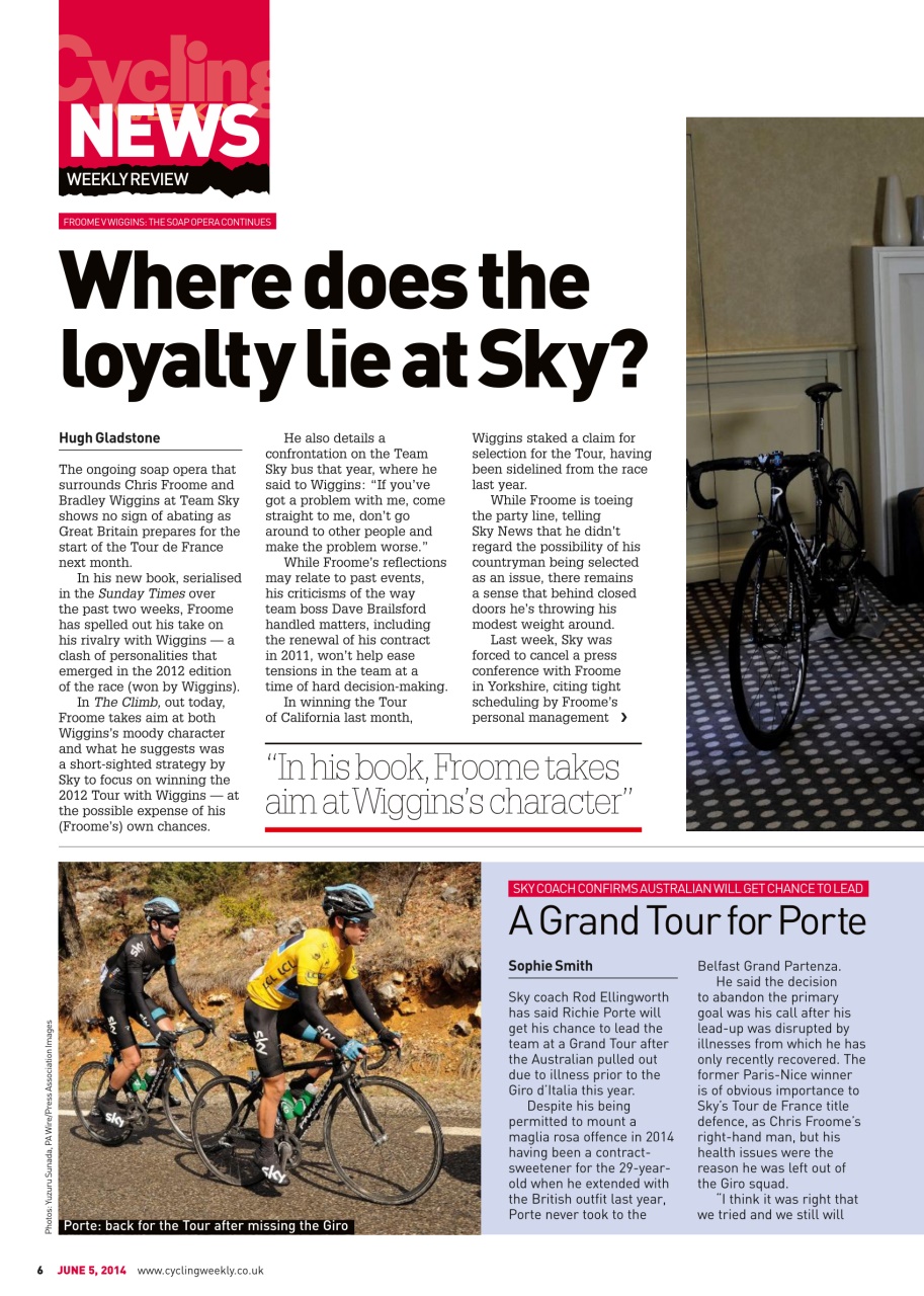 Cycling Weekly Preview Pages