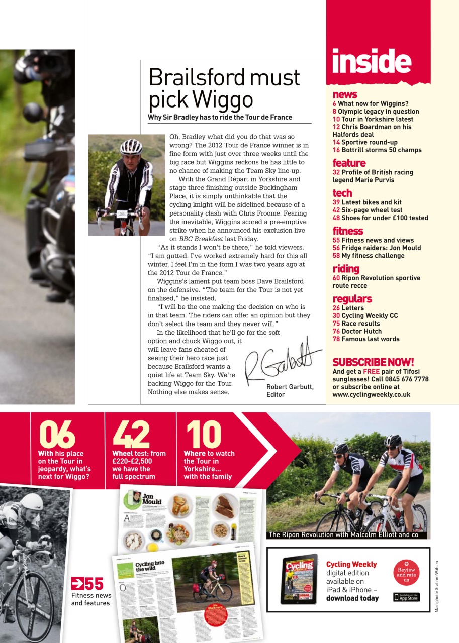 Cycling Weekly Preview Pages