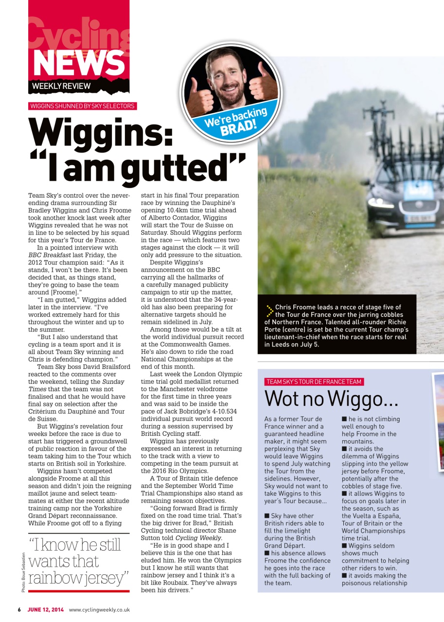 Cycling Weekly Preview Pages