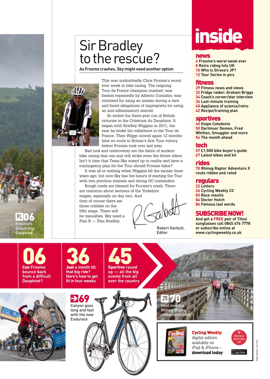 Cycling Weekly Preview Pages