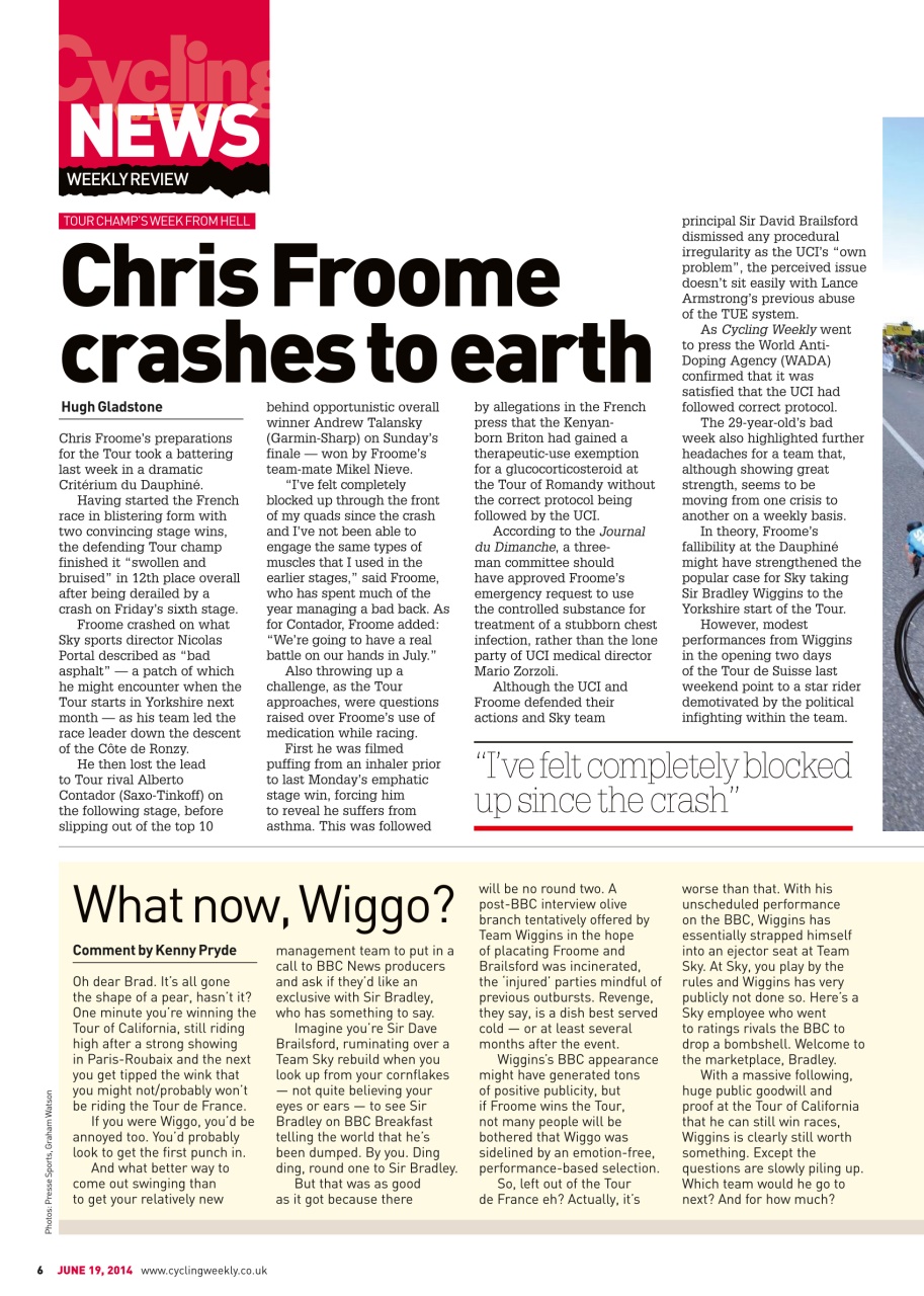 Cycling Weekly Preview Pages