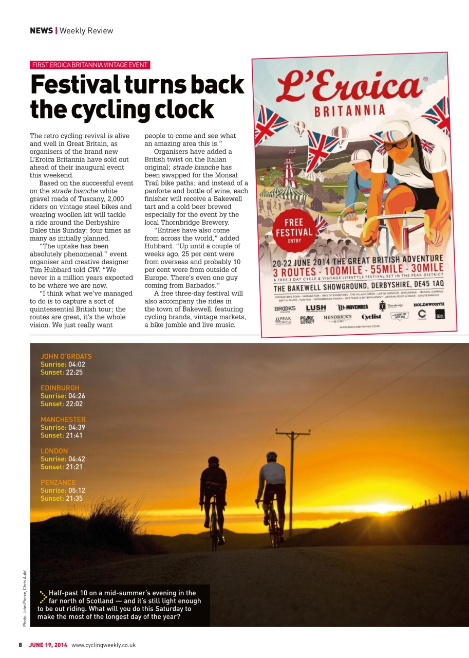 Cycling Weekly Preview Pages