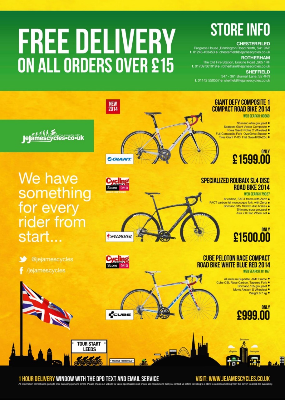 Cycling Weekly Preview Pages