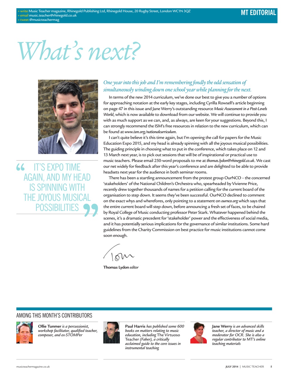 Music Teacher Preview Pages